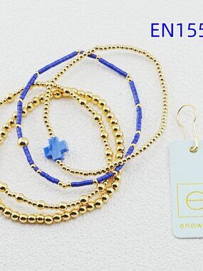 Enewton Colorful Cross Bracelet Set